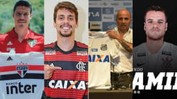 Hernanes, Rodrigo Caio, Sampaoli e Ramiro foram algumas das principais contratações até aqui do Vaivém 2019. Confira quem já está fechado com seu time de coração para a temporada.<br>