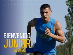 Junior Alonso anunciado pelo Boca Juniors