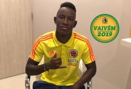 Iván Angulo VAIVÉM está com a seleção colombiana disputando o Sul-Americano sub-20