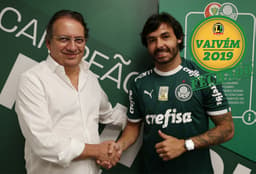 Ricardo Goulart Palmeiras Selo VAIVÉM FECHADO