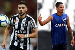 Montagem - Pimpão e Alessandro no Botafogo