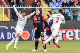 Paquetá e Borini - Genoa x Milan