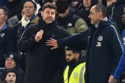 Pochettino e Sarri - Chelsea x Tottenham