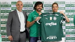 Apresentação de Ricardo Goulart no Palmeiras