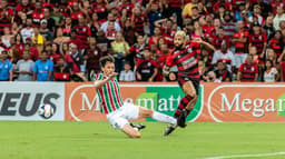 Confira a seguir a galeria especial do LANCE! com imagens do clássico entre Flamengo e Fluminense nesta quinta