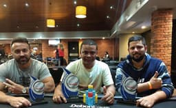 Vencedores do torneio poquer premium Bodog Paraná
