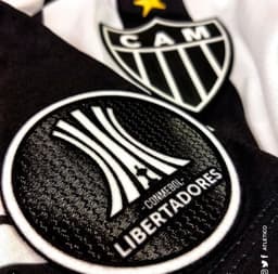 A Conmebol puniu o Galo por usar o path da Libertadores entre as marcas do seu patrocinador nas mangas, a MRV