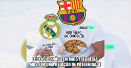 Os melhores memes da vitória do Barcelona sobre o Real Madrid