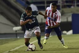 Junior Barranquilla x Palmeiras Gustavo Scarpa