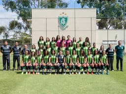 As meninas do América-MG estreiam no Brasileiro A2 contra o São Paulo, mas sem data e horário confirmados
