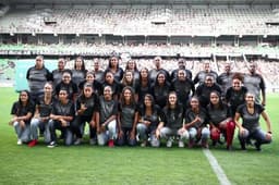 As moças atleticanas farão sua primeira apresentação oficial em 2019