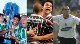 Montagem - Palmeiras Parmalat, Fluminense Unimed e Corinthians MSI