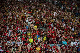 Com sete jogos como mandante na lista, o Flamengo, no Maracanã, domina o ranking de maiores públicos pagantes da temporada 2019. A hegemonia rubro-negra só é quebrada por partidas de São Paulo, Grêmio e Corinthians. Confira na galeria abaixo os dez duelos:
