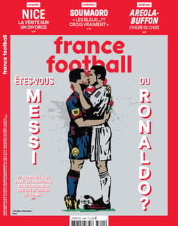 Capa France Football - Messi e Cristiano Ronaldo