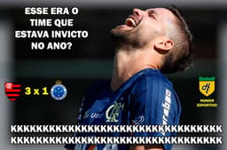 Memes do Brasileirão: Flamengo 3 x 1 Cruzeiro