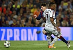 Messi e Boateng - Barcelona x Bayern 2015/16