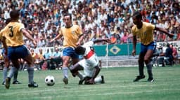 Brasil 4 x 2 Peru - Copa de 1970