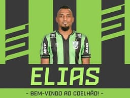 Elias assinou com o América-MG até o fim da temporada 2019