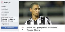 O evento visa pintar o cabelo de Ricardo, com fez o meia Vinicius, que após mudar o visual, virou titular no Galo e ainda vem marcando gols