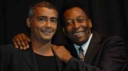 Romário e Pelé