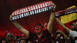 Flamengo x Grêmio - torcida do Flamengo no Maracanã