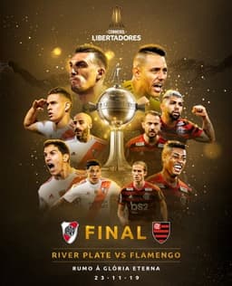 River Plate x Flamengo fazem a decisão da Libertadores 2019