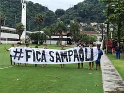 #FicaSampaoli - Santos