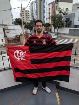 Buser torcedor do Flamengo