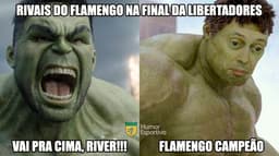 Os memes do título do Flamengo na Libertadores