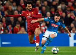 Liverpool x Napoli - Disputa