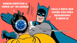 Meme: Cruzeiro "Série A2"