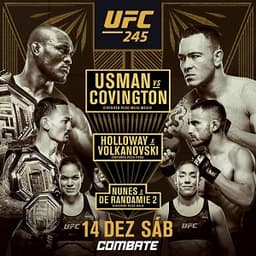 UFC 245 é o último grande card da temporada de 2019 e promete grandes emoções (Foto: Divulgação/UFC)