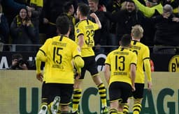 Borussia Dortmund x RB Leipzig - Comemoração