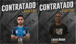 Montagem - Léo e Lucas Braga - Inter de Limeira