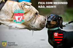 Meme: prévia da final Flamengo x Liverpool