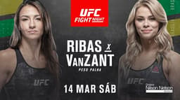 Em alta no peso-palha, Amanda Ribas teve o confronto com Paige VanZant oficializado pelo UFC (Foto: Divulgação/UFC)
