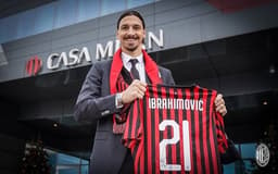 Ibrahimovic - Apresentação - Milan