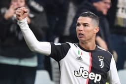 Juventus x Cagliari - Cristiano Ronaldo - Comemoração