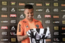 Allan chegou ao Galo depois de uma árfua disputa com alvinegro com o Fluminense pelo jogador