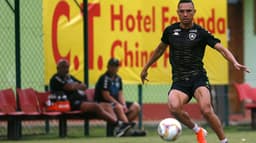 Luiz Fernando.Treino do Botafogo