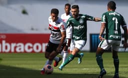 Palmeiras x São Paulo - Lucas Lima e Hernanes
