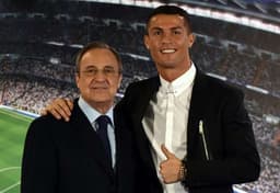Florentino Pérez e Cristiano Ronaldo