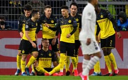 Borussia Dortmund x PSG - Comemoração