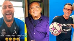 Montagem - Neymar, Galvao e Neto