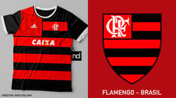 Camisa do Flamengo - Logo