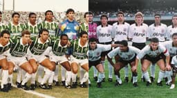 Montagem Palmeiras x Corinthians Paulista 1993