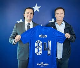 Sérgio Rodrigues anunciou a parceria comercial com a Enccamp, do empresário Régis Campos,  durante uma live no canal oficial do clube