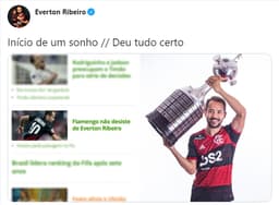 Everton Ribeiro Twitter Flamengo