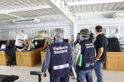 Vigilância Sanitária registrou infrações nos CTs de Botafogo, Vasco e Fluminense