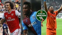 Dia do Mercado - David Luiz, Obi Mikel e Robinho
